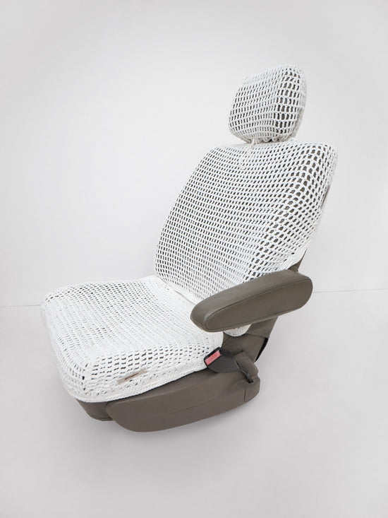 Crochet Car Seat Cover